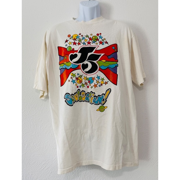 The Jackson Five Vintage J5 Soulsations! 1995 Vintage Promo T-Shirt XL - Picture 1 of 10